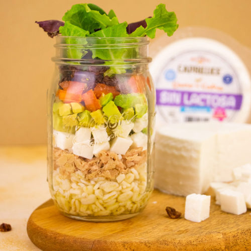 Receta Salad JAR quesos sin lactosa